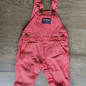 Vintage “train conductor” Osh Gosh Overalls